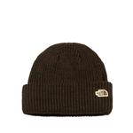 THE NORTH FACE SALTY DOG BEANIE: 0LS DP BROWN HTHR